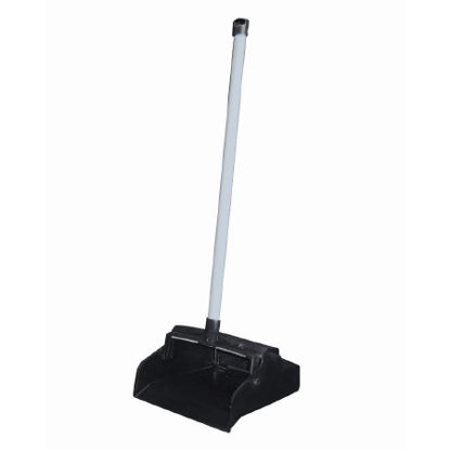 Picture of PAN, DUST IMPACT PLAS W/PVC HANDLE LOBBYMASTER BLK2600-EA