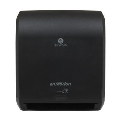 Picture of Paper Towel Dispenser enMotion® Black Plastic Touch Free 1 Roll Wall Mount59462A