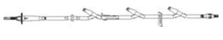 Picture of Primary Administration Set 60 Drops / mL Drip Rate 112 Inch TubingB9900-267