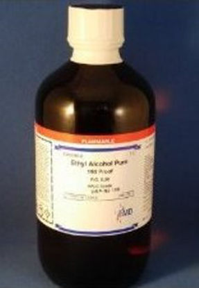Picture of Chemistry Reagent Ethanol ACS Grade / Spectrophotometry 190 Proof / 95% 1 LiterAC615110010