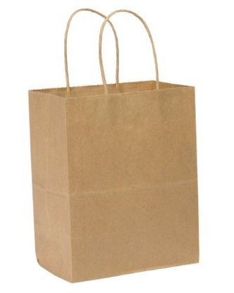 Picture of Shopping Bag Duro® Tempo Brown Kraft Paper87097