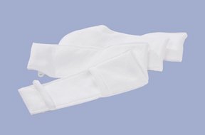 Picture of Cleanroom Wet Mop Pad Contec® EasyReach™ Bound Edge White Polyester DisposableMEQT0001