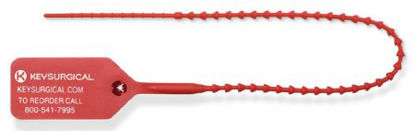 Picture of Breakaway Tag Key Surgical® Red Plastic 5-1/2 InchLR-314