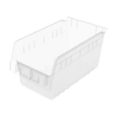 Picture of Storage Bin ShelfMax® Clear Plastic 6 X 6-5/8 X 11-5/8 Inch30090SCLAR