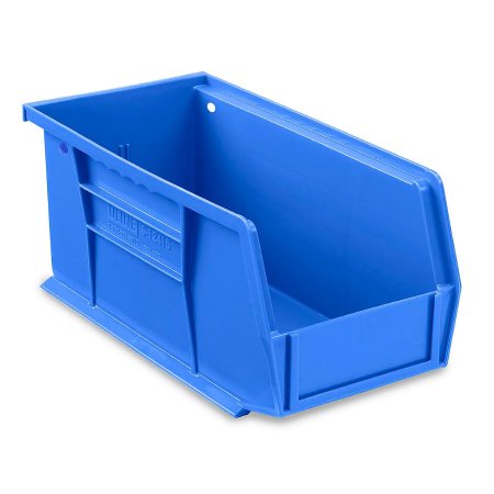 Picture of Storage Bin Uline® Blue Plastic 5 X 5-1/2 X 11 InchS-12415BLU