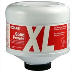 Picture of Dish Detergent Solid Power® XL with GlassGuard™ 9 lb. Bottle Capsule Unscented6100185