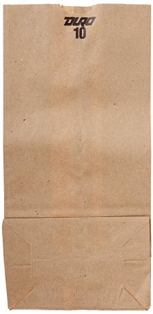 Picture of Grocery Bag Duro® Brown Kraft Recycled Paper 10 lbs.18410