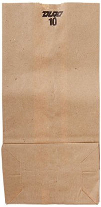 Picture of Grocery Bag Duro® Brown Kraft Recycled Paper 10 lbs.18410
