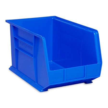 Picture of Storage Bin Uline® Blue Plastic 10 X 11 X 18 InchS-12421BLU