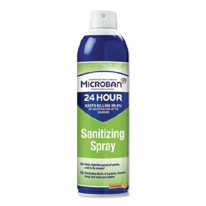 Picture of Microban® Surface Disinfectant / Sanitizer Quaternary Based Liquid 15 oz. Can Citrus Scent NonSterilePGC30130