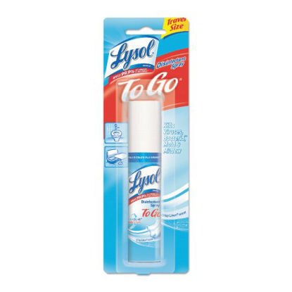 Picture of Lysol® to Go Surface Disinfectant Liquid 1 oz. Can Crisp Linen Scent NonSterileRAC79132CT