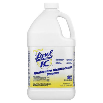 Picture of Lysol® I.C.™ Surface Disinfectant Cleaner Quaternary Based Liquid Concentrate 1 gal. Jug Mild Scent NonSterileRAC74983CT