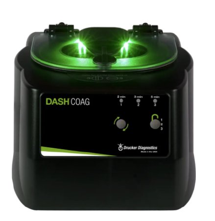 Picture of Centrifuge DASH Coag 12 Place Fixed Angle Rotor 6,600 RPM Max Speed, 4,400xG Max RCF00-676-009-000