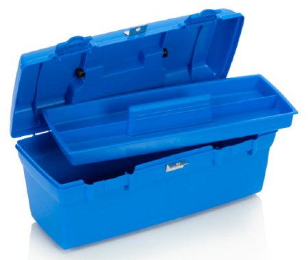 Picture of Medical Supply Box Health Care Logistics® Blue 5-1/2 X 6 X 13 Inch1113B