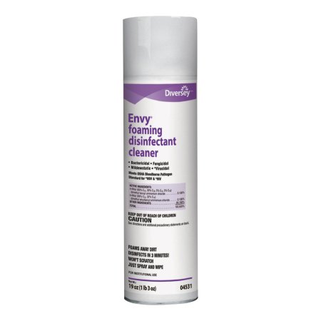 Picture of Diversey™ Envy® Surface Disinfectant Cleaner Foaming 19 oz. Can Lavender Scent NonSterileDVO04531