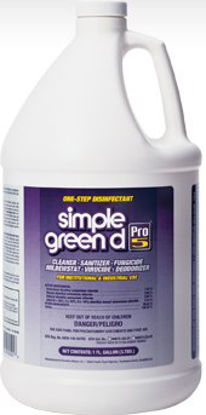 Picture of simple green® Surface Disinfectant Cleaner Alcohol Based Liquid 1 gal. Jug Unscented NonSterileSMP30501CT