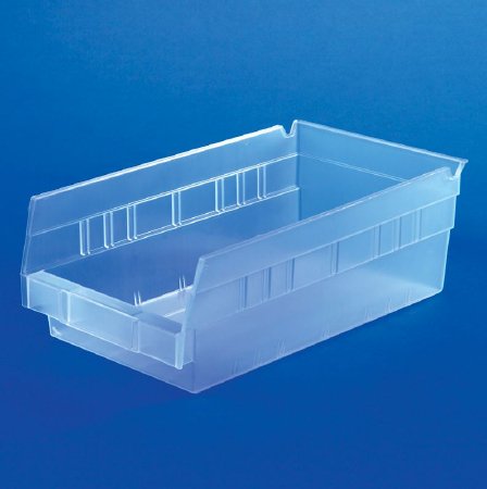 Picture of Shelf Bin Health Care Logistics® Clear Industrial Grade Polymers 4 X 6-5/8 X 11-5/8 Inch1445C