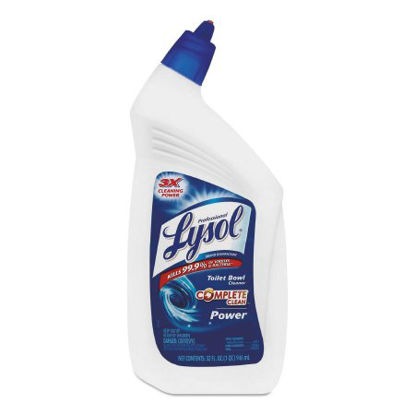 Picture of Professional Lysol® Toilet Bowl Cleaner Acid Based Liquid 32 oz. Bottle Wintergreen Scent NonSterile74278