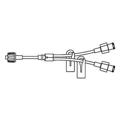 Picture of Extension Set Medfusion™ Ultra™ 4 Inch Tubing 0.4 mL Priming Volume DEHP-Free, NonPVCMX612H