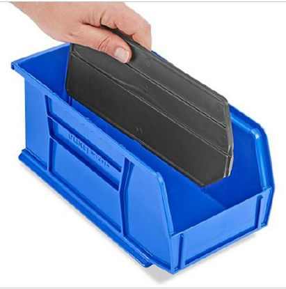 Picture of Bin Divider 5 X 11 Inch Black PlasticS-12415D