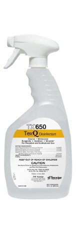 Picture of TexQ® Surface Disinfectant Cleaner Quaternary Based Liquid 22 oz. Bottle Unscented NonSterileTX650