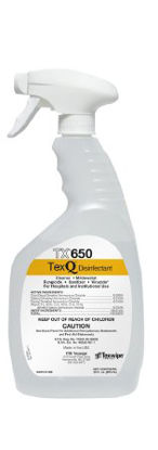 Picture of TexQ® Surface Disinfectant Cleaner Quaternary Based Liquid 22 oz. Bottle Unscented NonSterileTX650