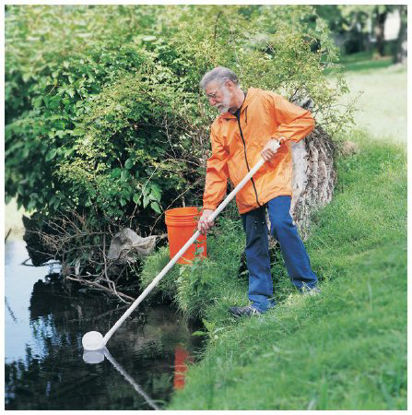 Picture of Economy Dipper Cup Bel-Art™ SP Scienceware™ 16 oz., Gray, Autoclavable, 3 Foot Handle03410809