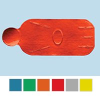 Picture of IV Bag Port Seal Health Care Logistics Red Foil7893R