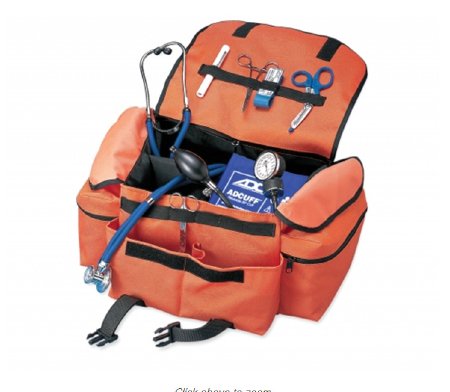 Picture of Trauma Bag ADC® Orange Nylon 17-1/2 X 10-3/4 X 7 Inch1025OR