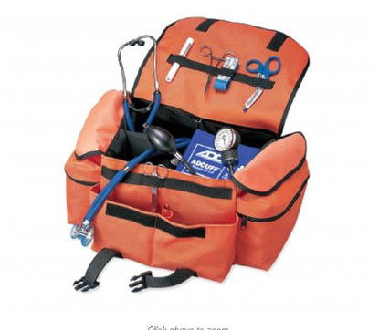 Picture of Trauma Bag ADC® Orange Nylon 17-1/2 X 10-3/4 X 7 Inch1025OR