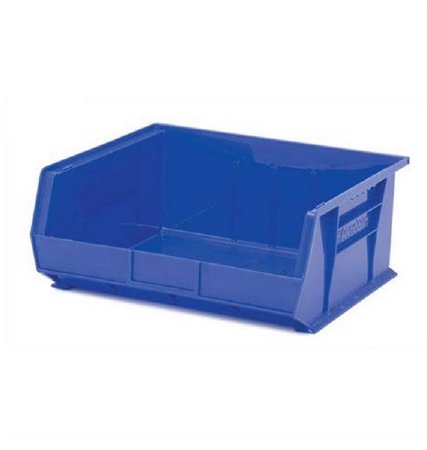 Picture of Storage Bin Blue Polymer 16-1/2 X 14-3/4 X 7 Inch6006-BL