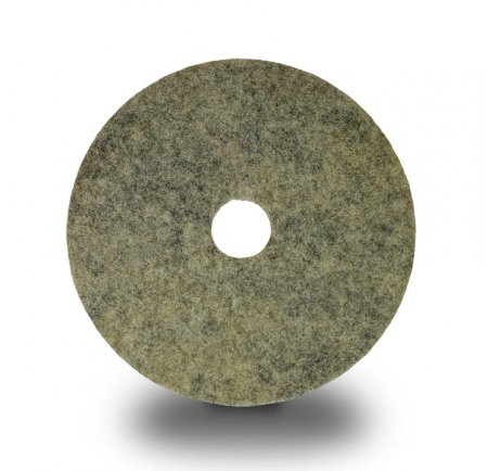 Picture of Hard Floor Burnishing Pad Porko Plus 20 Inch Black / Gray Polyester / Natural Fiber401820