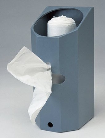 Picture of Bag Dispenser Heritage Gray HDPE Manual 1 Roll Surface MountGH1000