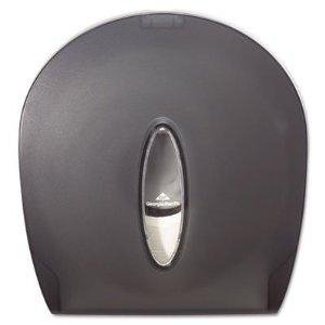 Picture of Toilet Tissue Dispenser Jumbo Jr Translucent Smoke Plastic Manual 1 Roll Wall Mount59009