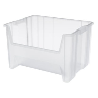 Picture of Storage Bin Stak-N-Store Clear Industrial Grade Polymers 12-7/16 X 15-1/4 X 19-7/8 Inch13017SCLAR