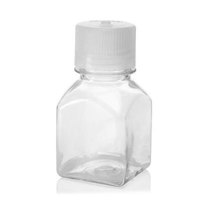 Picture of General Purpose Bottle Nalgene™ Narrow Mouth / Square Polycarbonate / Polypropylene 125 mL (4 oz.)2015-0125