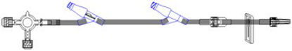 Picture of Extension Set 47 Inch Tubing 2 Port 5.4 mL Priming Volume DEHP-FreeB9717