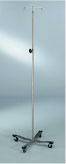 Picture of IV Stand Floor Stand Blickman Built™ 2-Hook Four 2 Inch Swivel Casters0571410000
