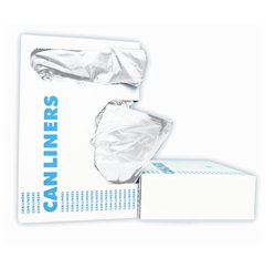 Picture of Trash Bag Heritage 45 gal. Clear LLDPE 0.70 Mil. 40 X 46 Inch Performance Bottom Seal Flat PackH8046HC