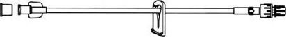 Picture of Extension Set 6 Inch Tubing 0.24 mL Priming Volume DEHP-FreeB1057