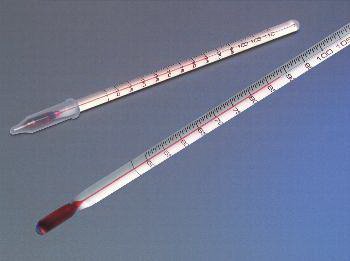 Picture of Liquid-in-Glass Thermometer VWR® Celsius 50° to 110°C Partial Immersion89082-192