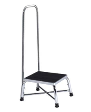 Picture of Step Stool with Handrail Bariatric 1-Step Steel 9-1/4 Inch Step Height21220