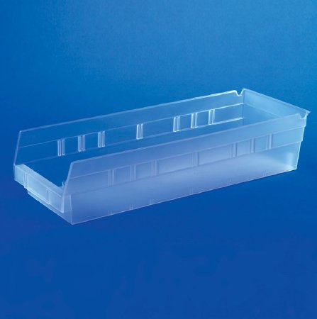 Picture of Shelf Bin Health Care Logistics® Clear Industrial Grade Polymers 4 X 6-5/8 X 17-7/8 Inch1455C