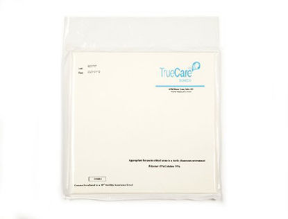 Picture of Cleanroom Wipe ISO Class 5 White Sterile Cellulose Blend 9 X 9 Inch DisposableTCBWIP09SP-20