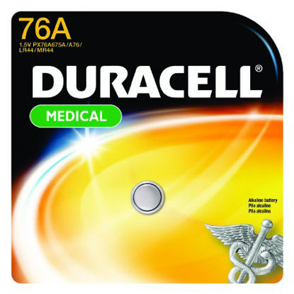Picture of Alkaline Battery Duracell® 76A Cell 1.5V Disposable 1 PackPX76A675PK