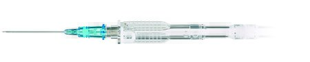 Picture of Peripheral IV Catheter SuperCath® 5 22 Gauge 1.25 Inch Sliding Safety NeedleSP20201