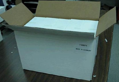 Picture of Cuvette Unico® 1000 Series 45 X 10 mm, 3.5 mL, Plain, Polystyrene, Square Flat Bottom, Without Closure For UNICO 1000 Series SpectrophotometerS-90-302P-500