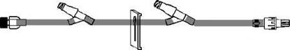 Picture of Extension Set 32 Inch Tubing 2 Port 5.5 mL Priming Volume DEHP-FreeB9900-09