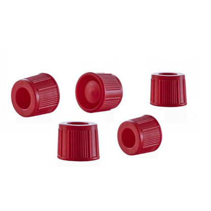 Picture of Vacuette® Tube Closure Snap Cap Red For 13 mm Tubes NonSterile371522