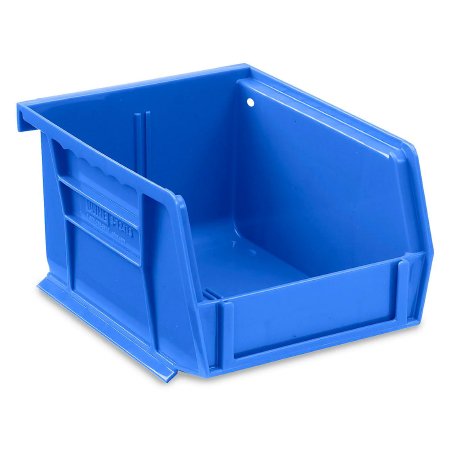 Picture of Storage Bin Uline® Blue Plastic 3 X 4 X 5-1/2 InchS-12413BLU